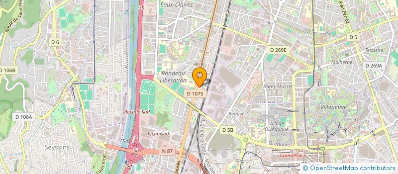 localisation de l'entreprise MADAME ALEYNA ISLER à GRENOBLE