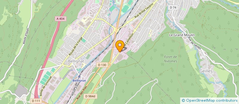 localisation de l'entreprise MADAME ALEYNA OZBAHAR  BELLIGNAT