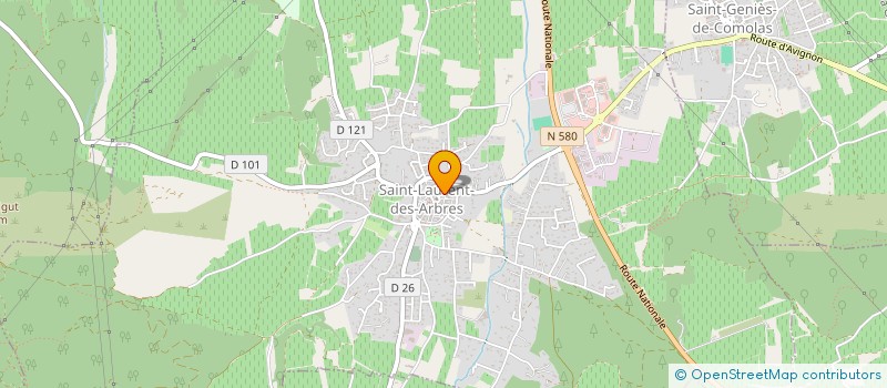 localisation de l'entreprise MADAME ALFIA FAKHREEVA à SAINT-LAURENT-DES-ARBRES