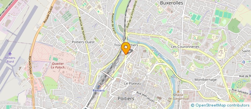 localisation de l'entreprise MADAME ALFIA KHAZIAKHMETOVA  POITIERS