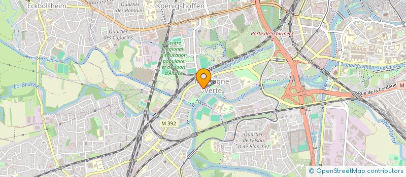 localisation de l'entreprise MADAME ALFIYA KAZBEKOVA à STRASBOURG