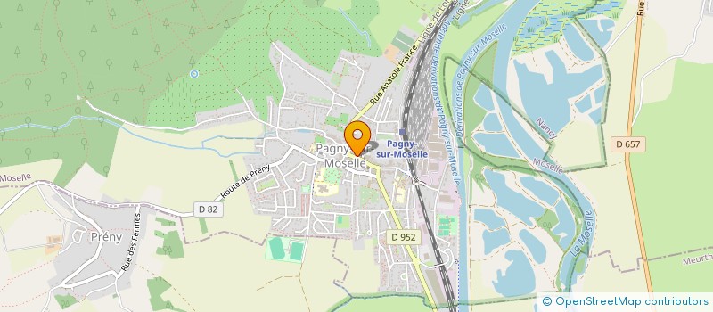 localisation de l'entreprise MADAME ALFONSINA CUSUMANO à PAGNY-SUR-MOSELLE