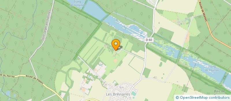 localisation de l'entreprise MADAME ALFREDA BACHIR  LES BREVIAIRES