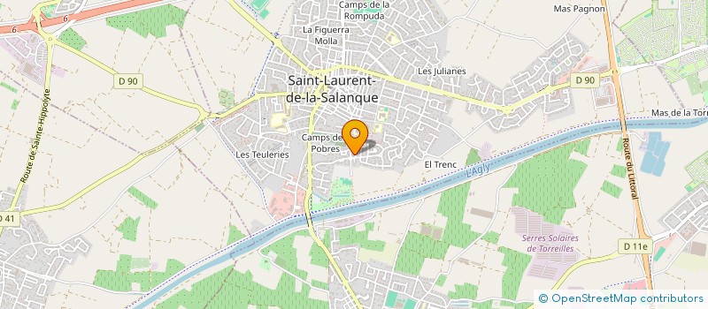 localisation de l'entreprise MADAME ALI AMIDI FAOUZIA à SAINT-LAURENT-DE-LA-SALANQUE