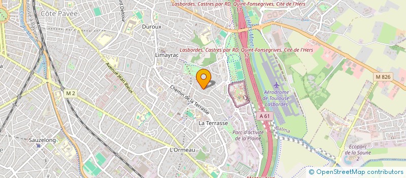 localisation de l'entreprise MADAME ALI BOUDAOUI à TOULOUSE