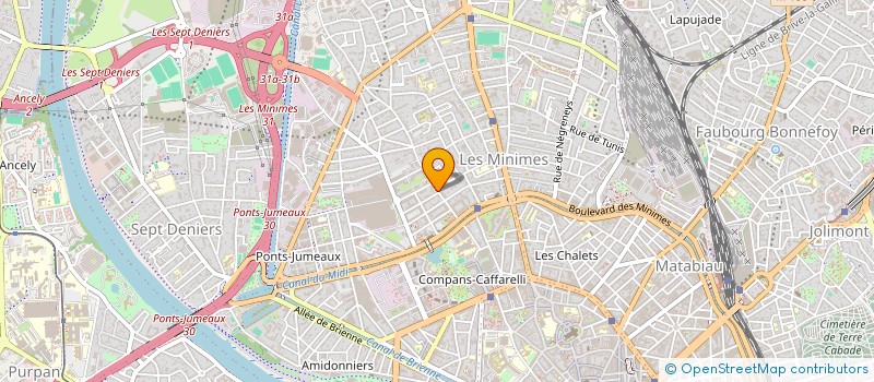 localisation de l'entreprise MADAME ALI EL GHARBI  TOULOUSE