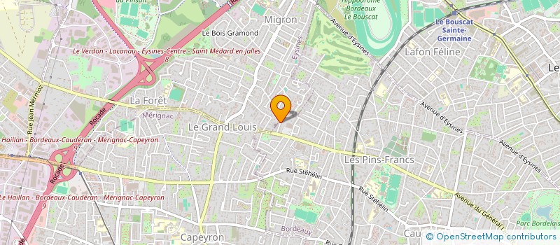 localisation de l'entreprise MADAME ALI MADI ANDHUMATI  BORDEAUX