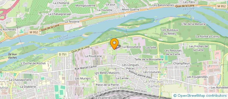 localisation de l'entreprise MADAME ALI MAIIDI  SAINT-PIERRE-DES-CORPS