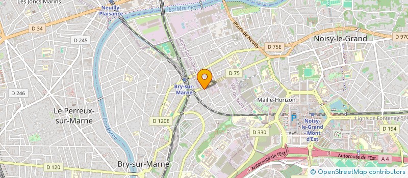 localisation de l'entreprise MADAME ALI ZENABA  BRY-SUR-MARNE