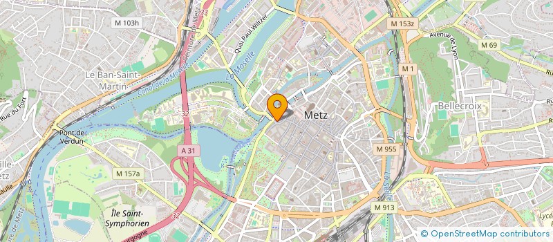 localisation de l'entreprise MADAME ALIA ADJABI  METZ