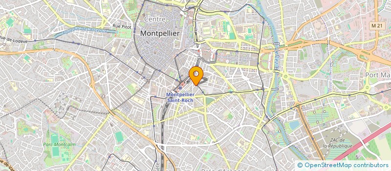 localisation de l'entreprise MADAME ALIA ASSEGNINOU à MONTPELLIER
