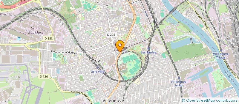 localisation de l'entreprise MADAME ALIA BENSALEM  ORLY