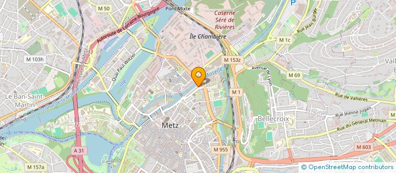 localisation de l'entreprise MADAME ALIA CHERIF  METZ