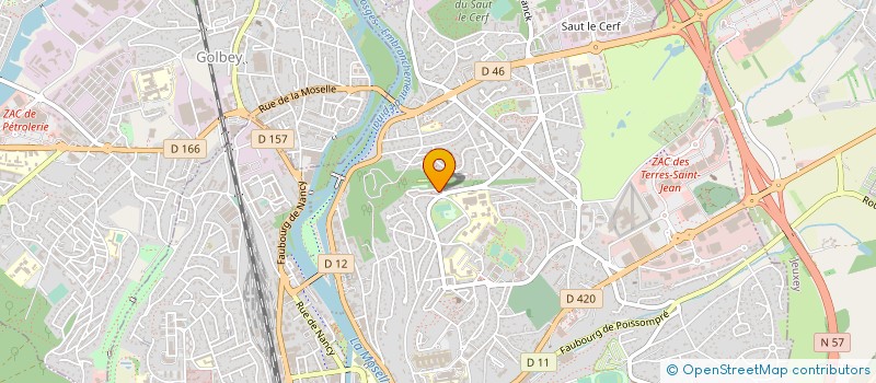 localisation de l'entreprise MADAME ALIA CHOUIEB  EPINAL