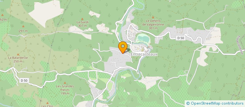 localisation de l'entreprise MADAME ALIA DELAHOY  ENTRECASTEAUX