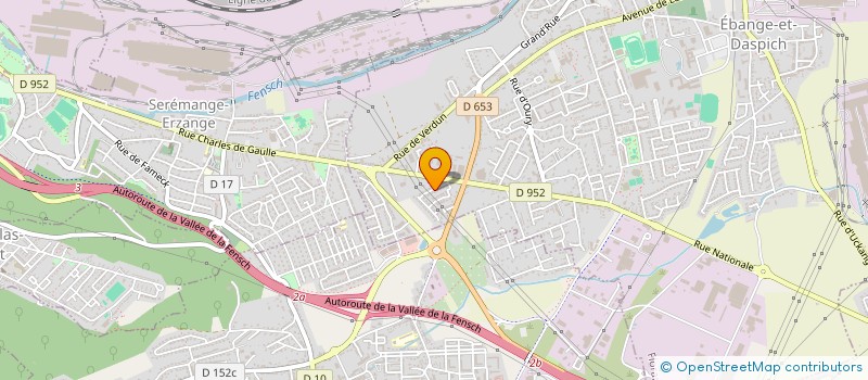 localisation de l'entreprise MADAME ALIA GADZIECKYJ à FLORANGE