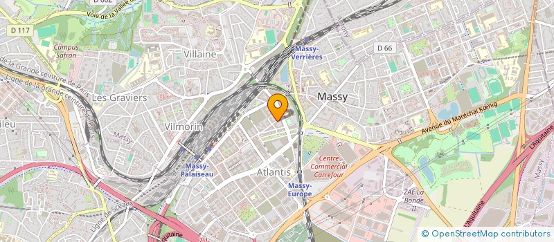 localisation de l'entreprise MADAME ALIA GIBOIRE à MASSY