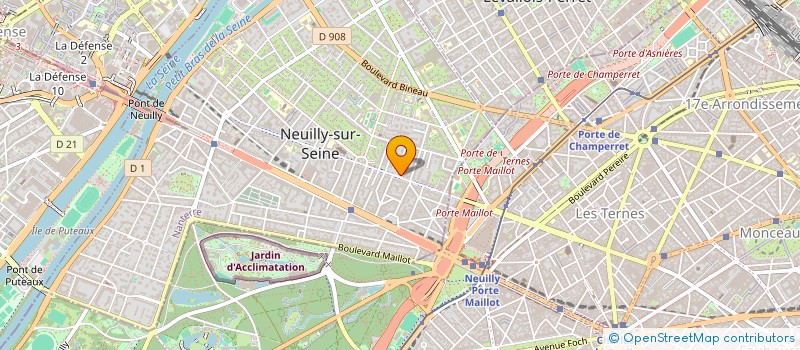 localisation de l'entreprise MADAME ALIA MAHJOUB à NEUILLY-SUR-SEINE