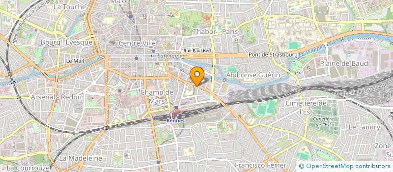 localisation de l'entreprise MADAME ALIA MELIANI  RENNES