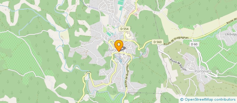 localisation de l'entreprise MADAME ALIA OUMANSOUR  BARJOLS