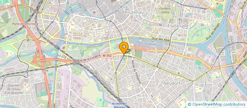 localisation de l'entreprise MADAME ALIA RAYANA à STRASBOURG
