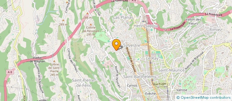 localisation de l'entreprise MADAME ALIA ZEGAOULA  NICE