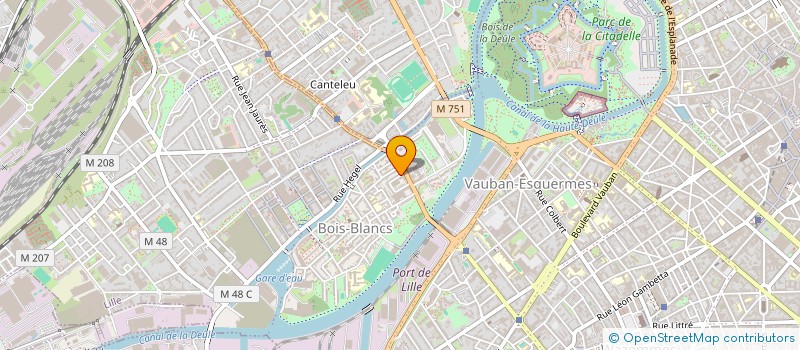 localisation de l'entreprise MADAME ALIAKSANDRA MRACHKOUSKAYA à LILLE