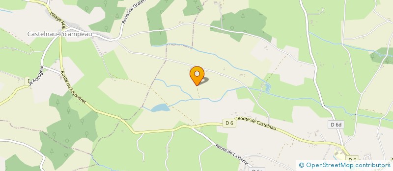 localisation de l'entreprise MADAME ALIBERTE DESCADEILLAS  LE FOUSSERET