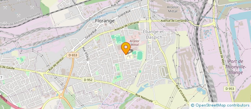 localisation de l'entreprise MADAME ALICE ABELLI  FLORANGE