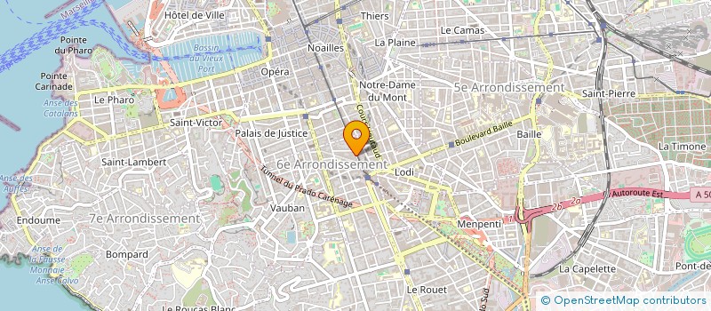 localisation de l'entreprise MADAME ALICE ANDRE FREITES  MARSEILLE