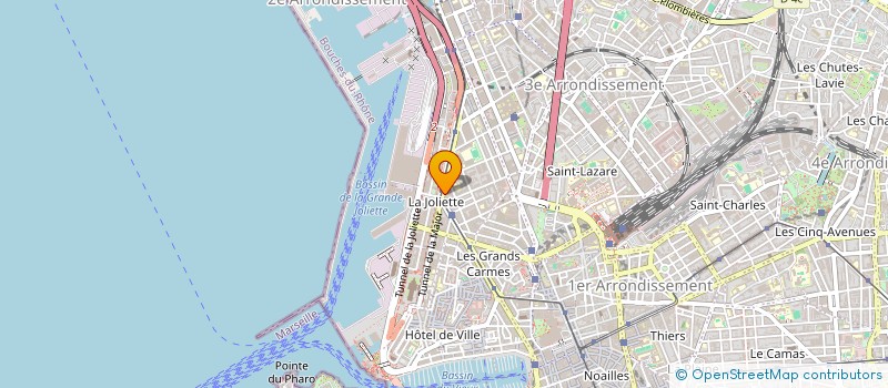 localisation de l'entreprise MADAME ALICE ARMITANO-GRIVEL  MARSEILLE