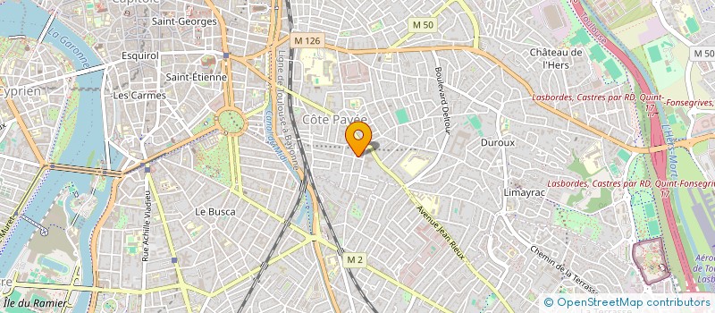 localisation de l'entreprise MADAME ALICE ARNAUD à TOULOUSE