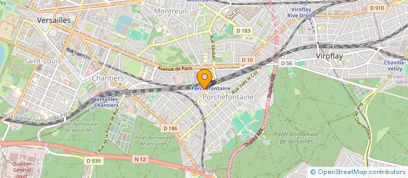 localisation de l'entreprise MADAME ALICE ARNAUD à VERSAILLES