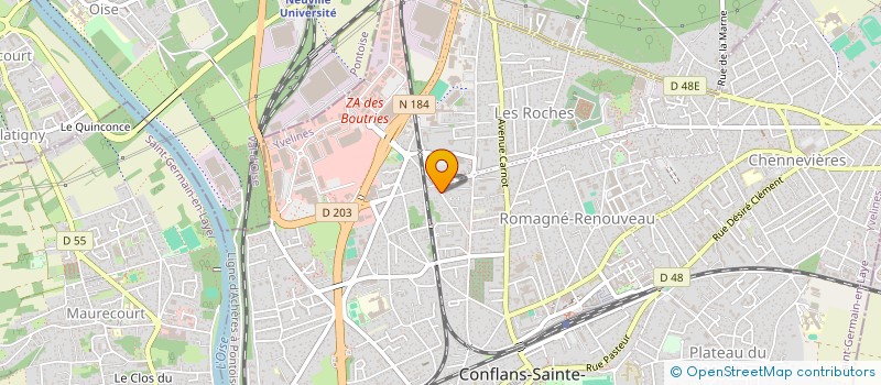 localisation de l'entreprise MADAME ALICE ASCARI  CONFLANS-SAINTE-HONORINE