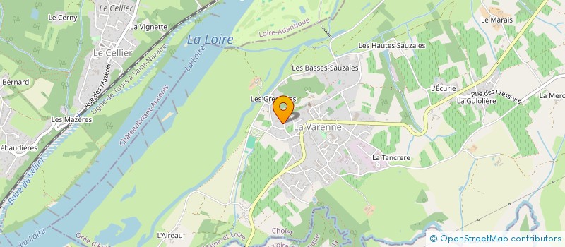 localisation de l'entreprise MADAME ALICE AUBERT à OREE-D'ANJOU