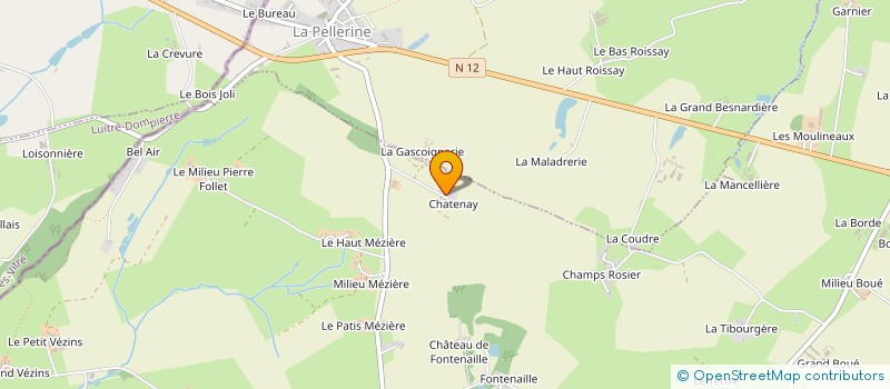 localisation de l'entreprise MADAME ALICE AVENEAU à SAINT-PIERRE-DES-LANDES