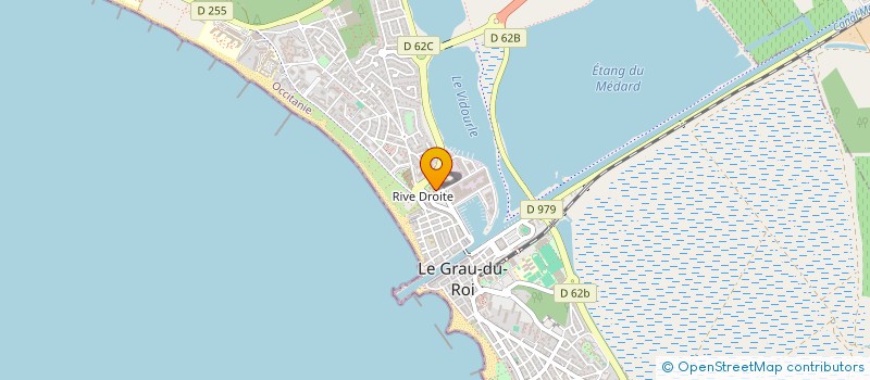 localisation de l'entreprise MADAME ALICE AVEZOU  LE GRAU-DU-ROI