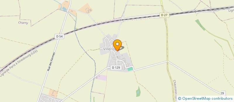 localisation de l'entreprise MADAME ALICE BAILLERON  VILLEROY