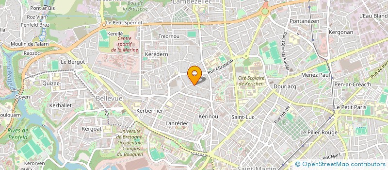localisation de l'entreprise MADAME ALICE BALCON  BREST