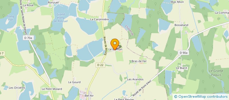 localisation de l'entreprise MADAME ALICE BARBA  VILLETTE-SUR-AIN