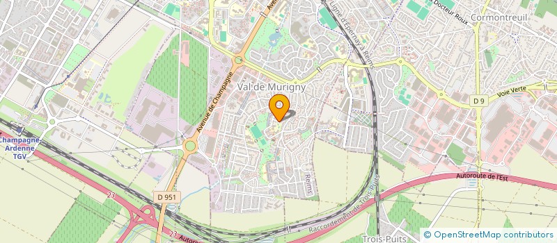 localisation de l'entreprise MADAME ALICE BEIGLIG  REIMS