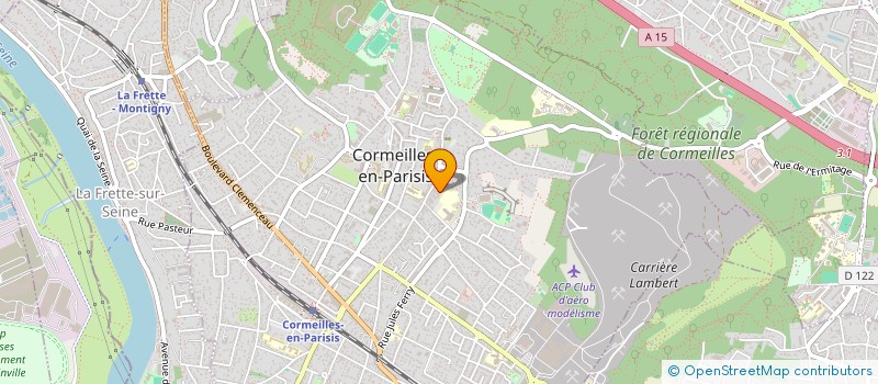 localisation de l'entreprise MADAME ALICE BENFRID  CORMEILLES-EN-PARISIS