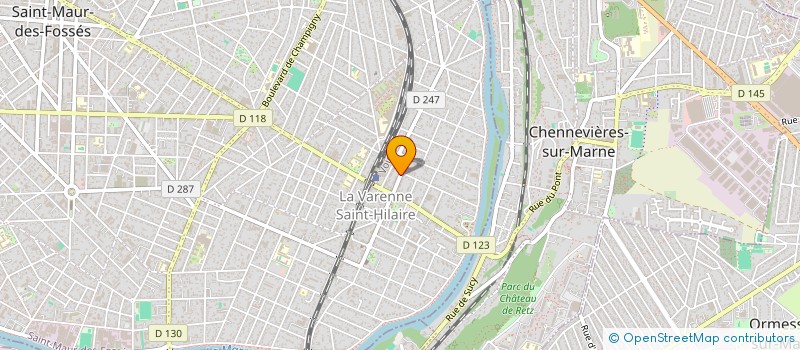 localisation de l'entreprise MADAME ALICE BERCHOT  SAINT-MAUR-DES-FOSSES