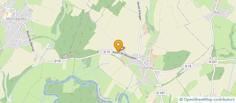 localisation de l'entreprise MADAME ALICE BERTO  SORNAY