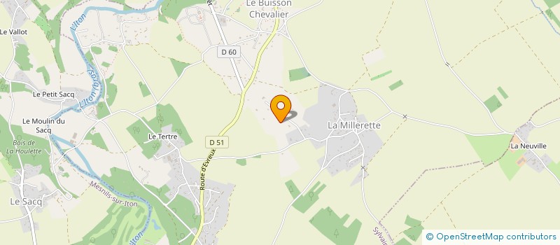 localisation de l'entreprise MADAME ALICE BERTOCCHI à SYLVAINS-LES-MOULINS