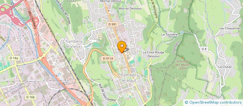 localisation de l'entreprise MADAME ALICE BERTRAND  CHAMBERY