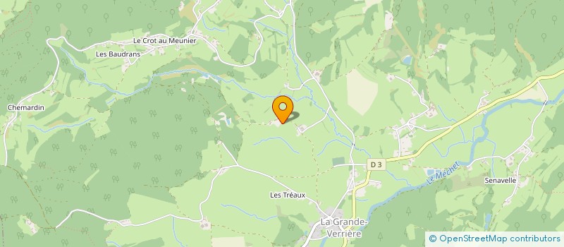 localisation de l'entreprise MADAME ALICE BIDAULT à SAINT-LEGER-SOUS-BEUVRAY