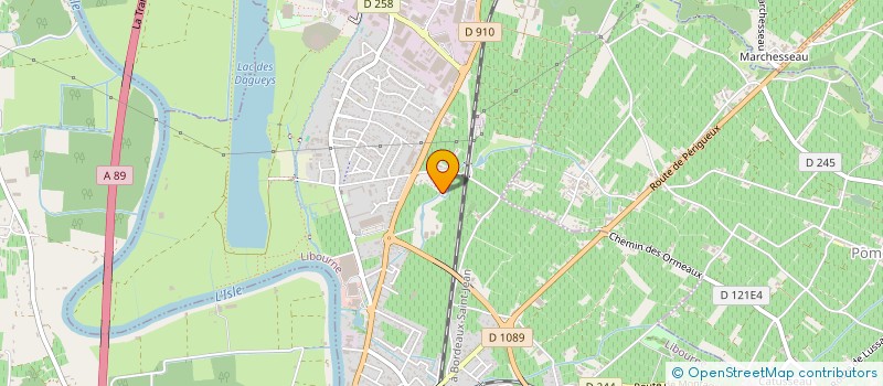 localisation de l'entreprise MADAME ALICE BLANC  LIBOURNE