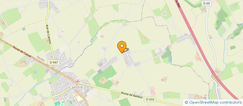 localisation de l'entreprise MADAME ALICE BOCQUET  CAESTRE