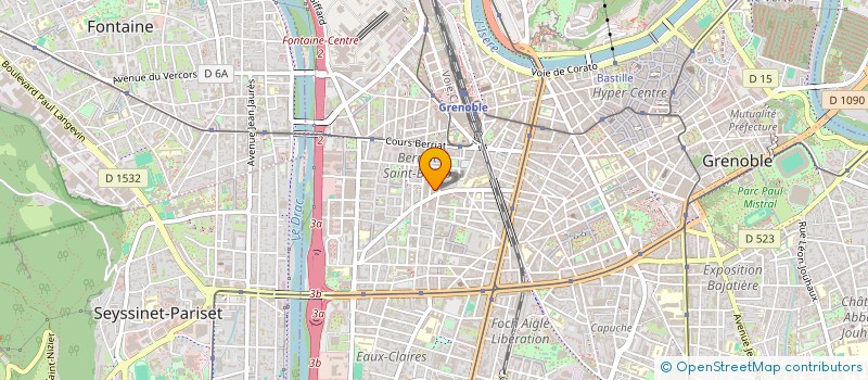 localisation de l'entreprise MADAME ALICE BORNARD à GRENOBLE